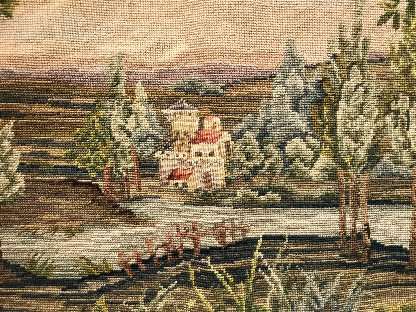 20th Century Needlepoint Tapestry