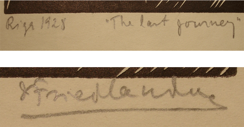 "The Last Journey" by Isaac Friedlander