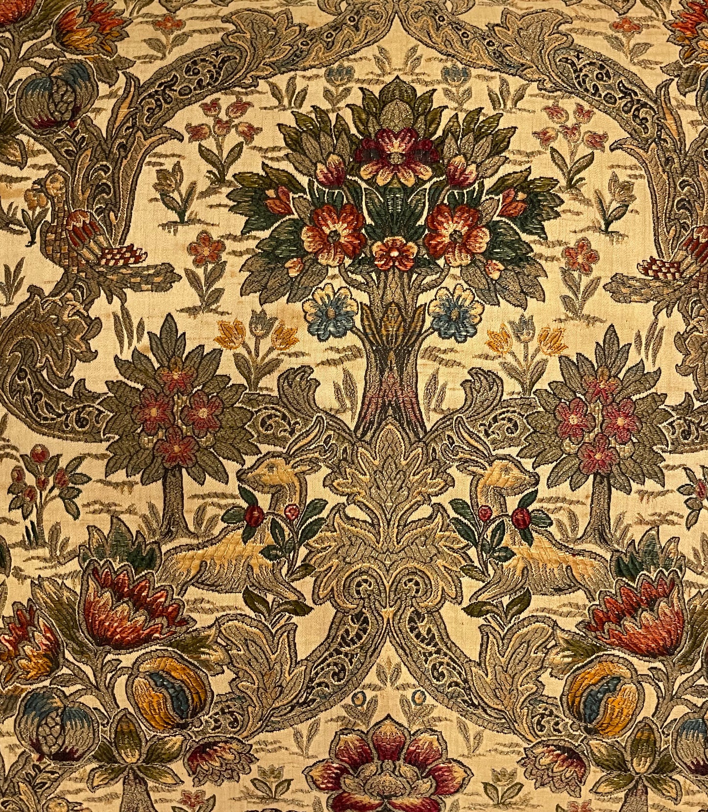 18th Century French Brocade Pillow