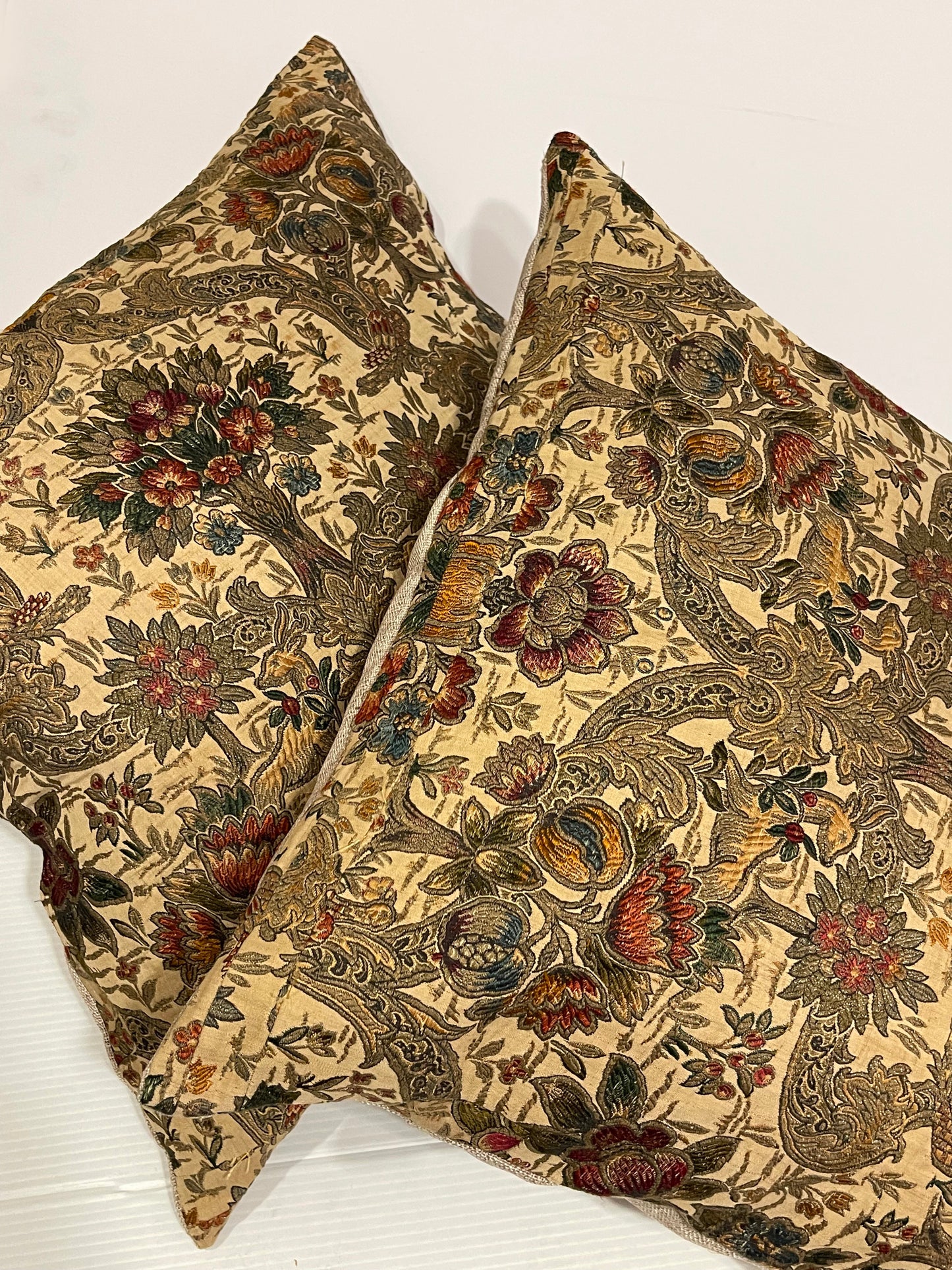 18th Century French Brocade Pillow