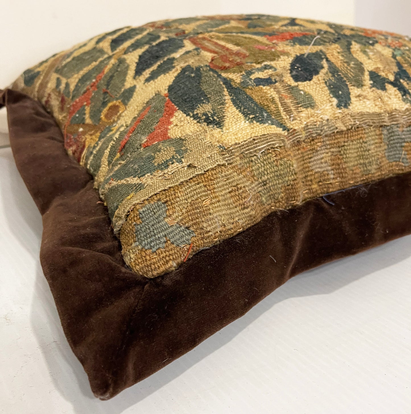 16th Century Brussels Tapestry Pillow