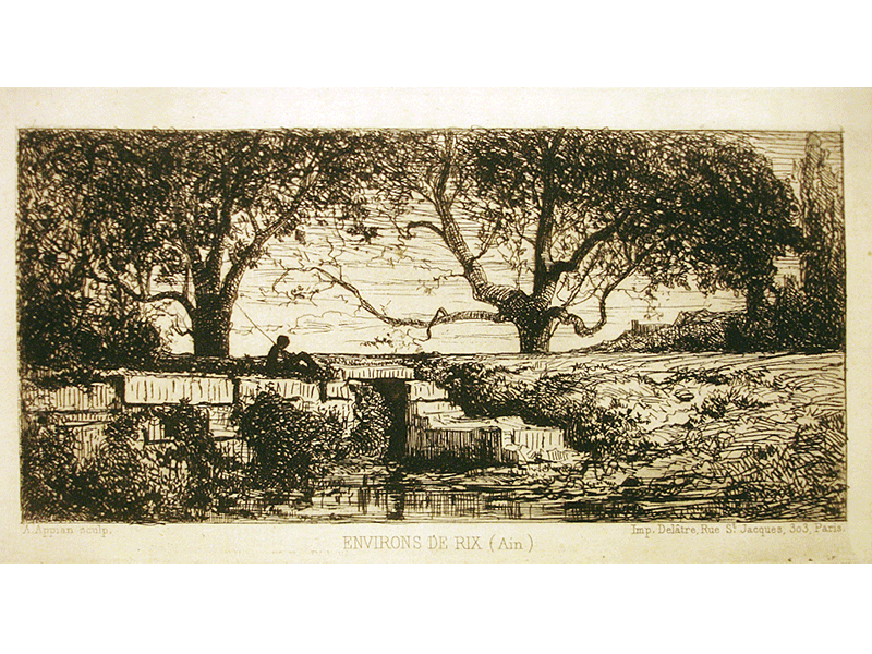 "Environs de Rix" by Adolphe Appian