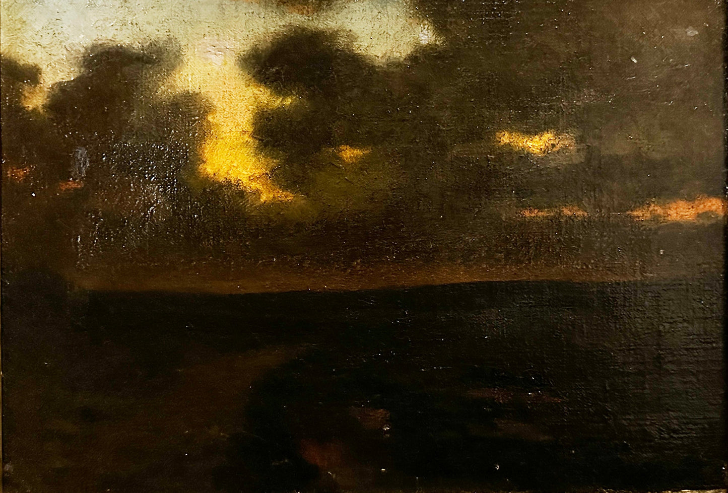 William Anderson Coffin Oil Painting: "Nightfall"