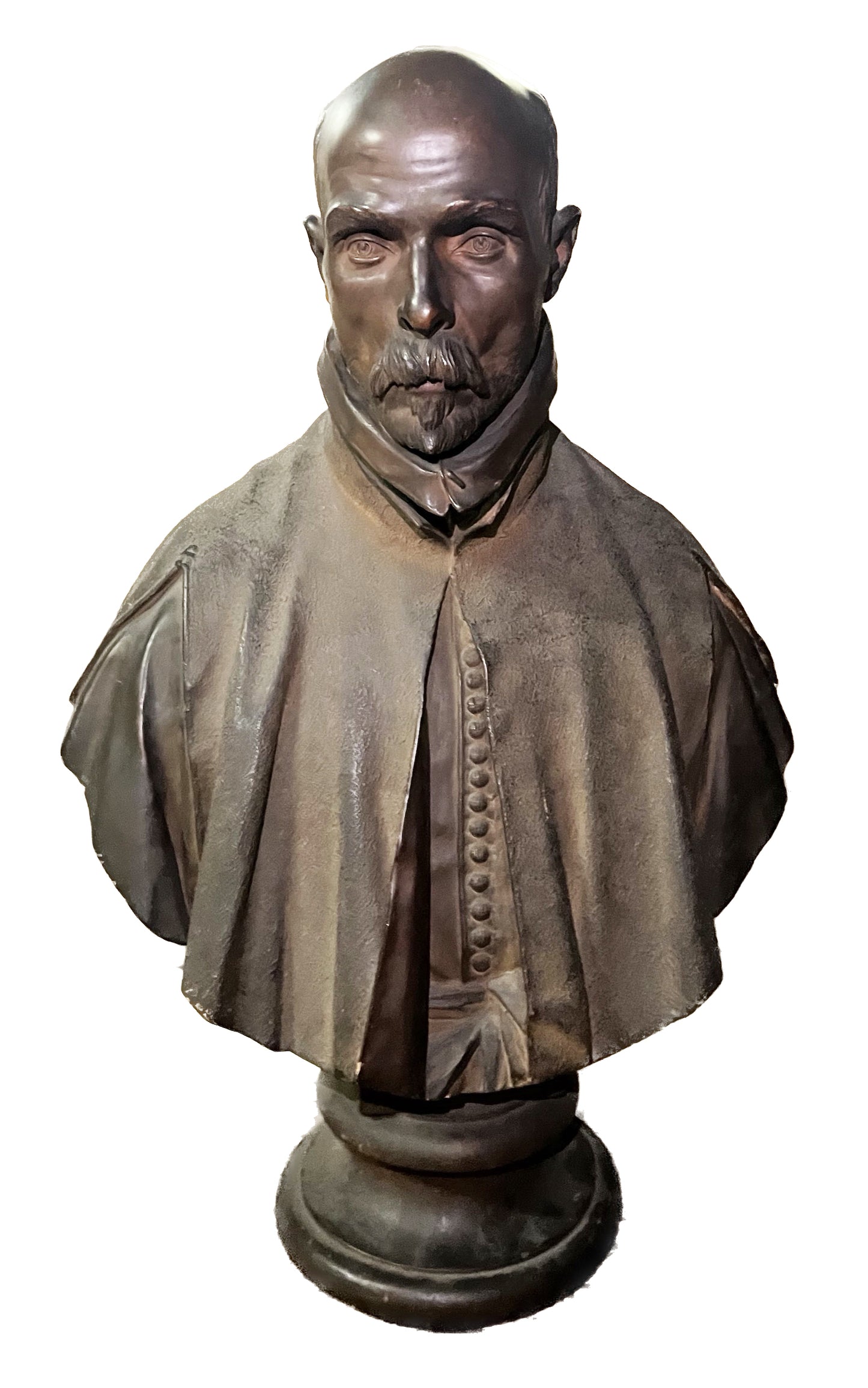 Giovanni Lorenzo Bernini 19th Century Terracotta Sculpture: Bust of Monsignor Giacomo Montoya