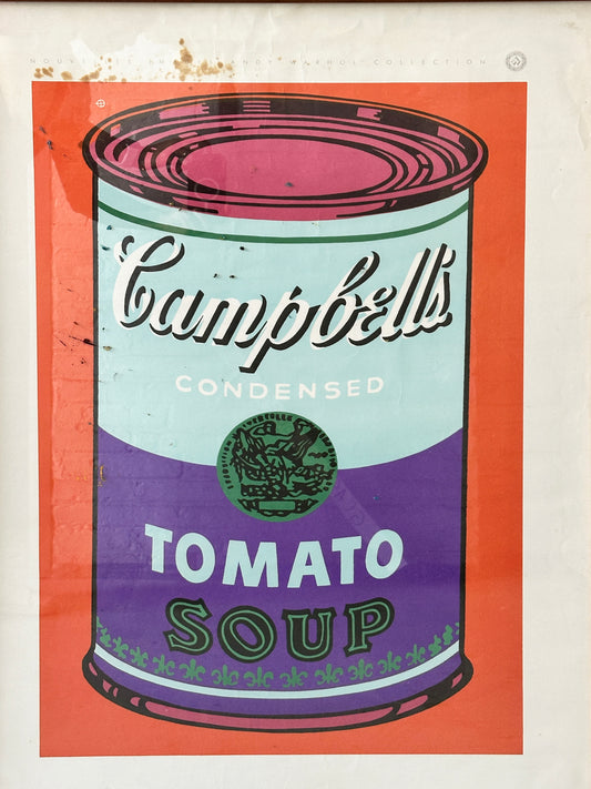 Andy Warhol Poster: Colored Campbell's Soup Can, 1965