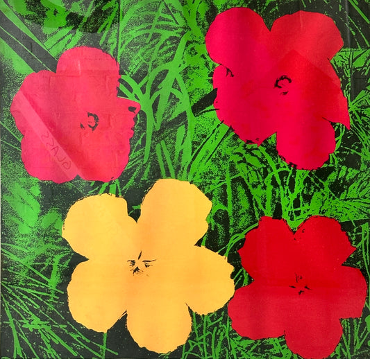 Andy Warhol Serigraph: "Flowers" 1964