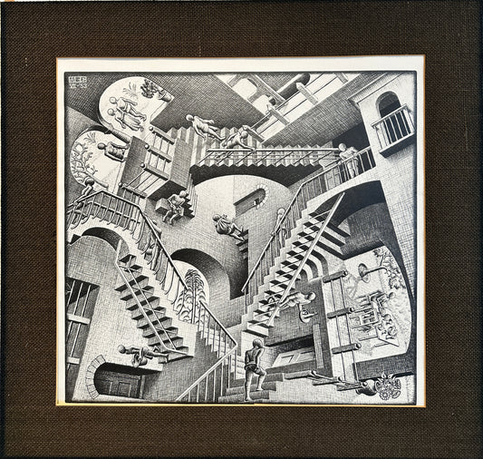 Maurits Cornelis Escher Print: "Relativity"