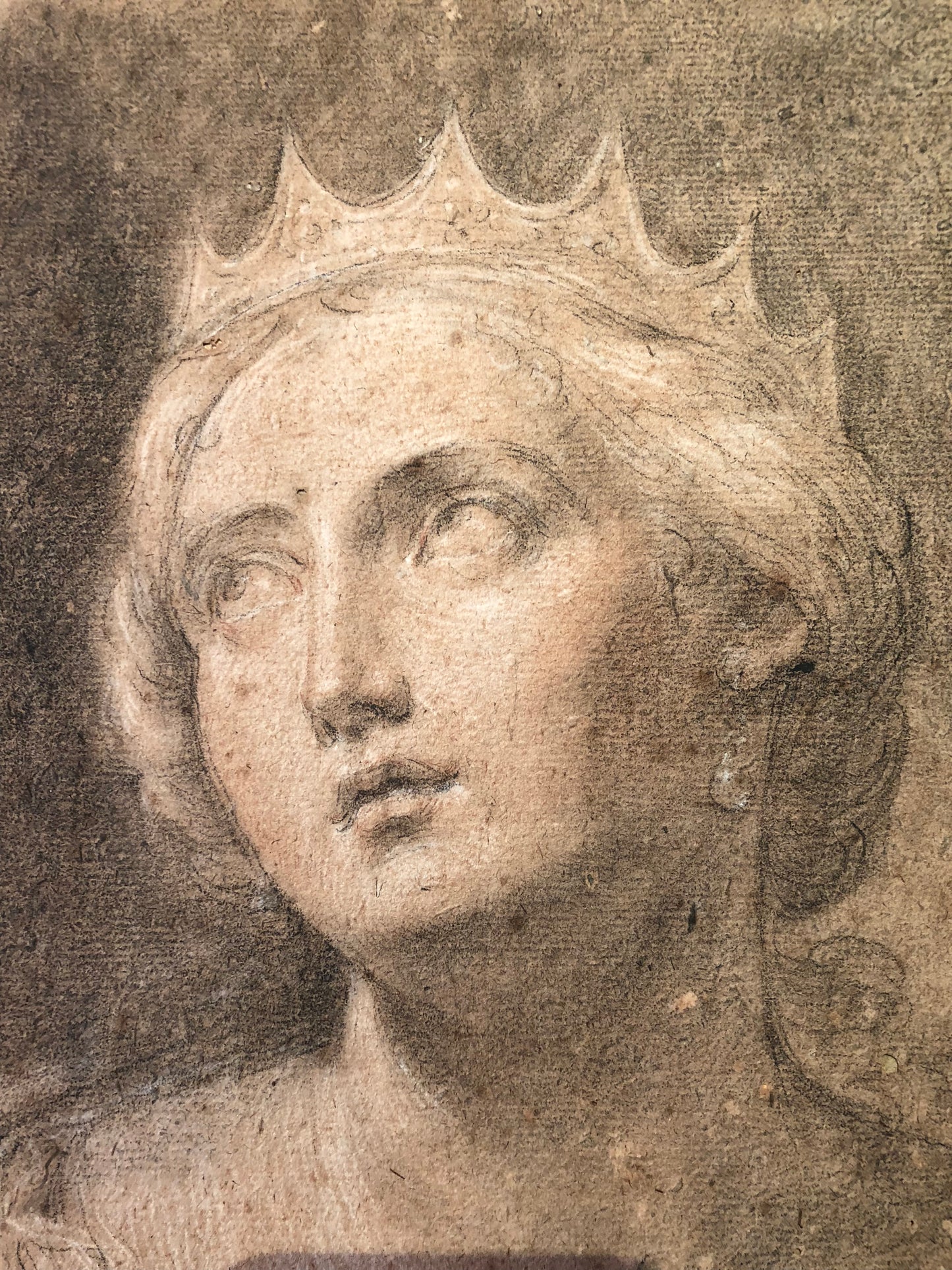 Donato Creti Drawing: "St. Catherine of Alexandria"