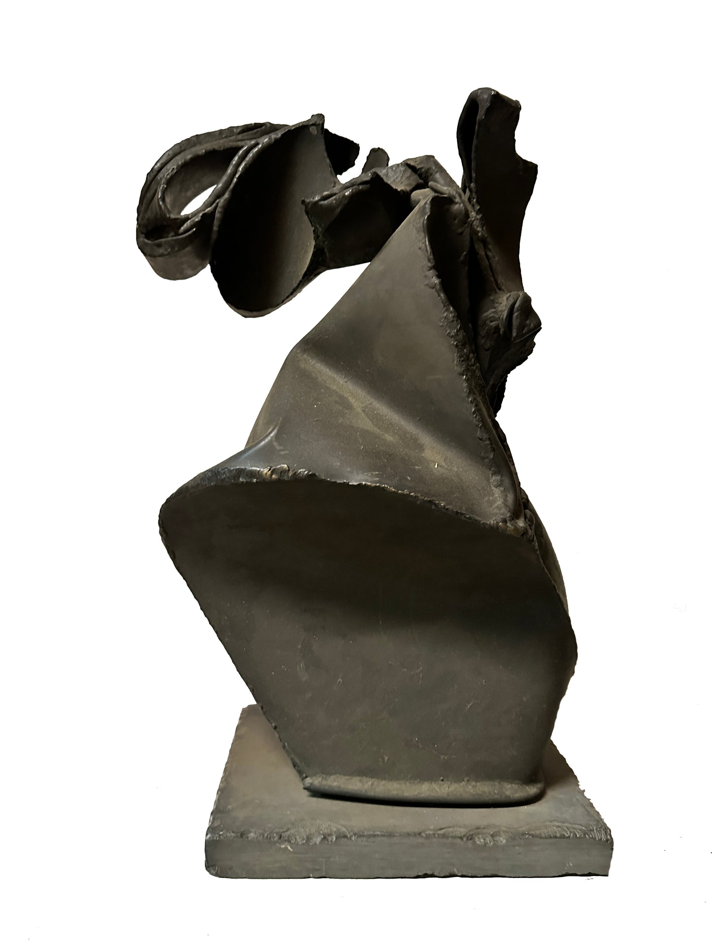 James Metcalf Modernist Abstract Metal Sculpture