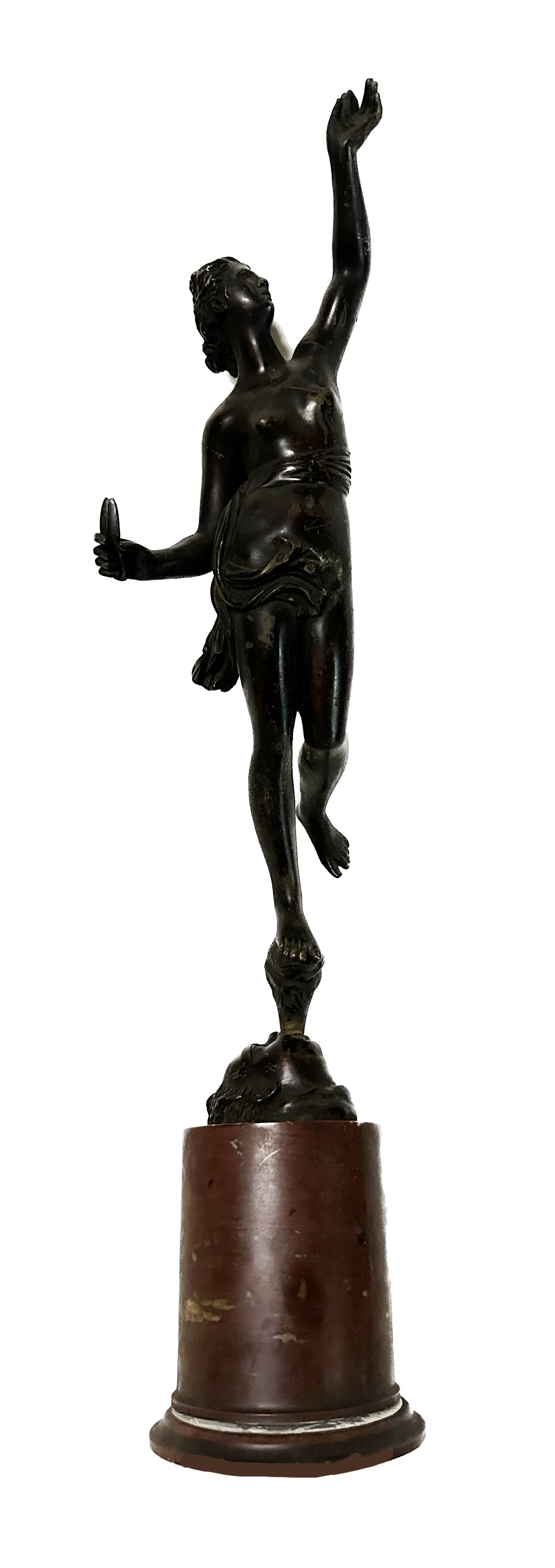 Bronze Sculpture of Fortuna Standing on the Breath of Aeolus After Giovanni de Bologna (Giambologna)