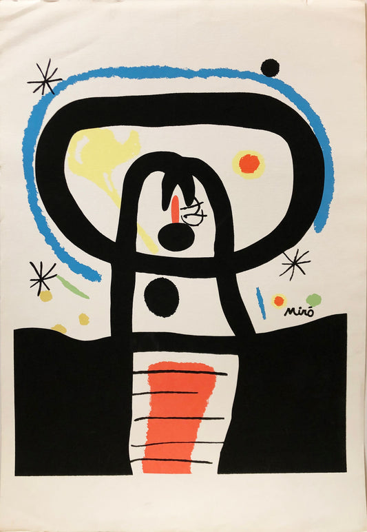 Joan Miro Aquatint: "Equinox"