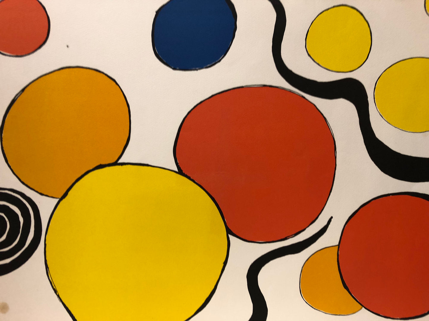 Alexander Calder Lithograph: Untitled