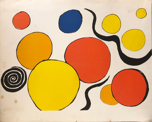 Alexander Calder Lithograph: Untitled