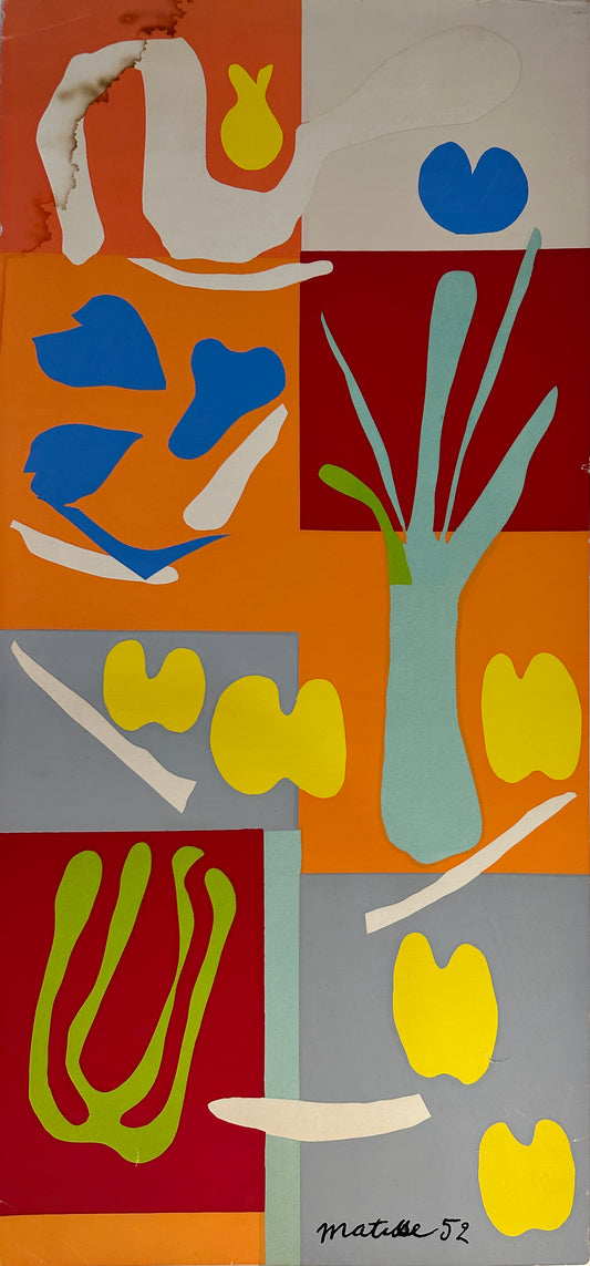 Henri Matisse Lithograph: "Vegetaux", 1952