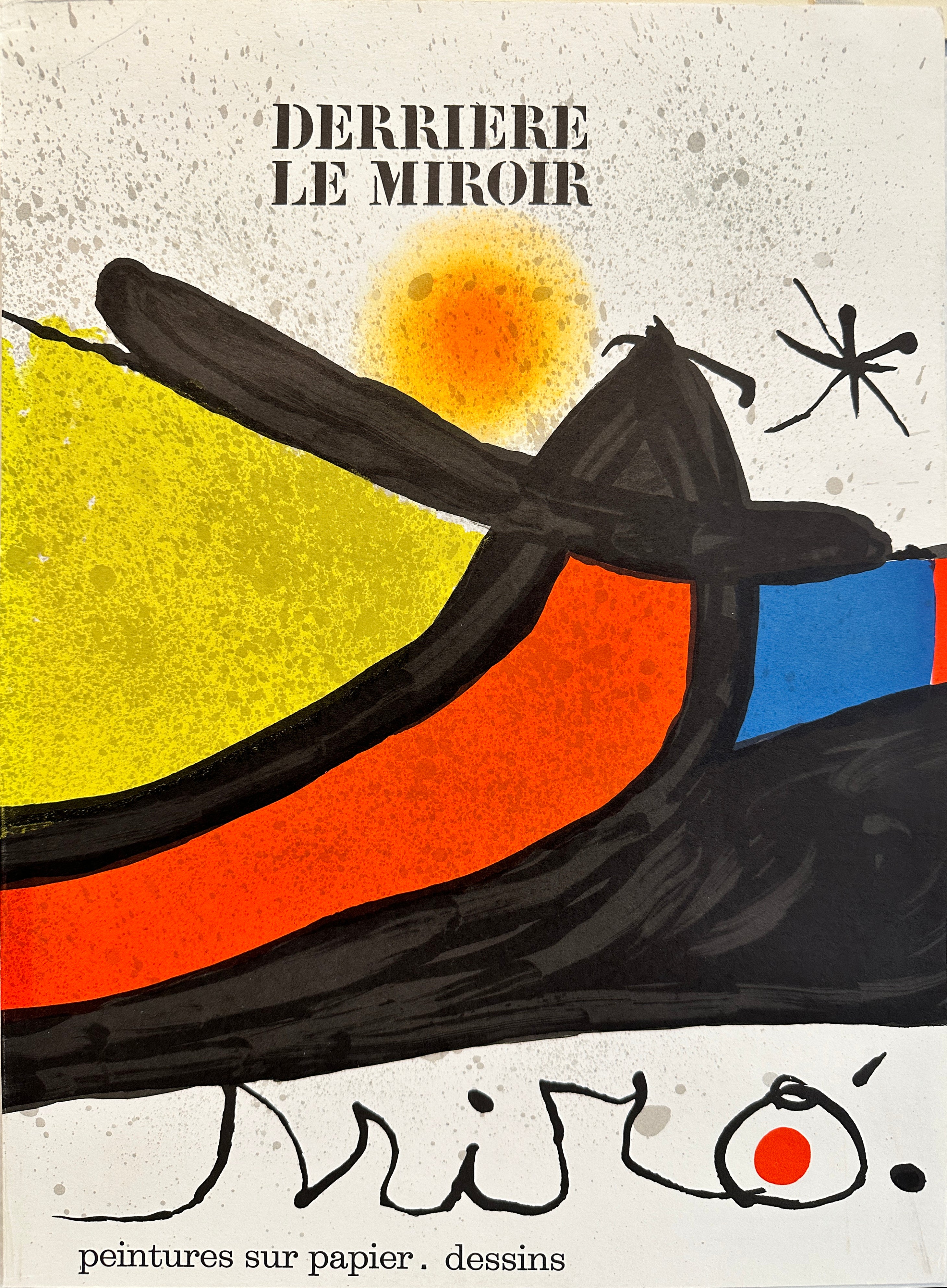 Joan Miro Lithograph: Derriere Le Miroir 193-194