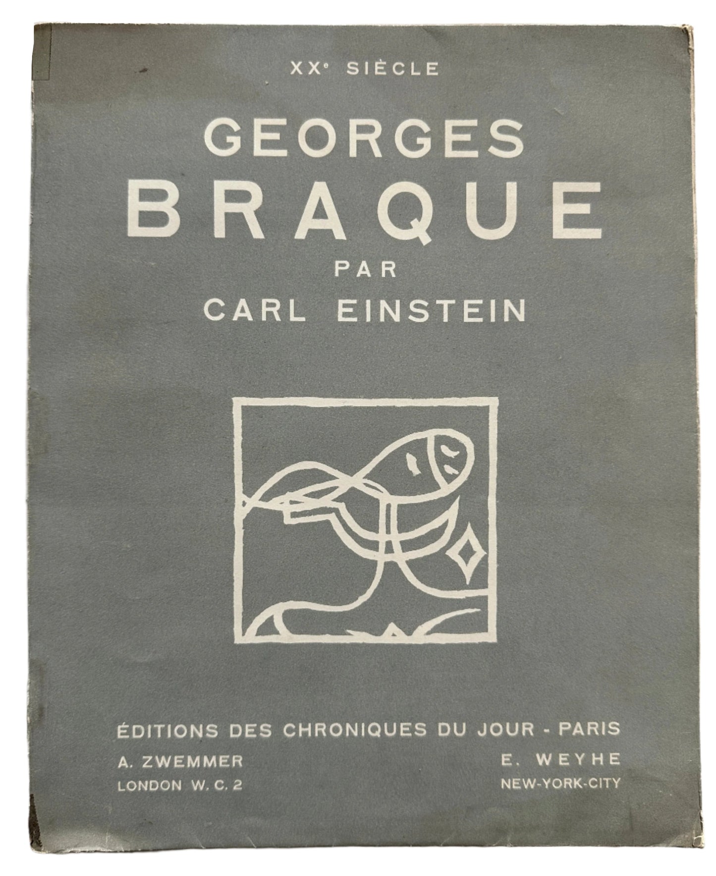 XX Siècle Georges Braque Par Carl Einstein