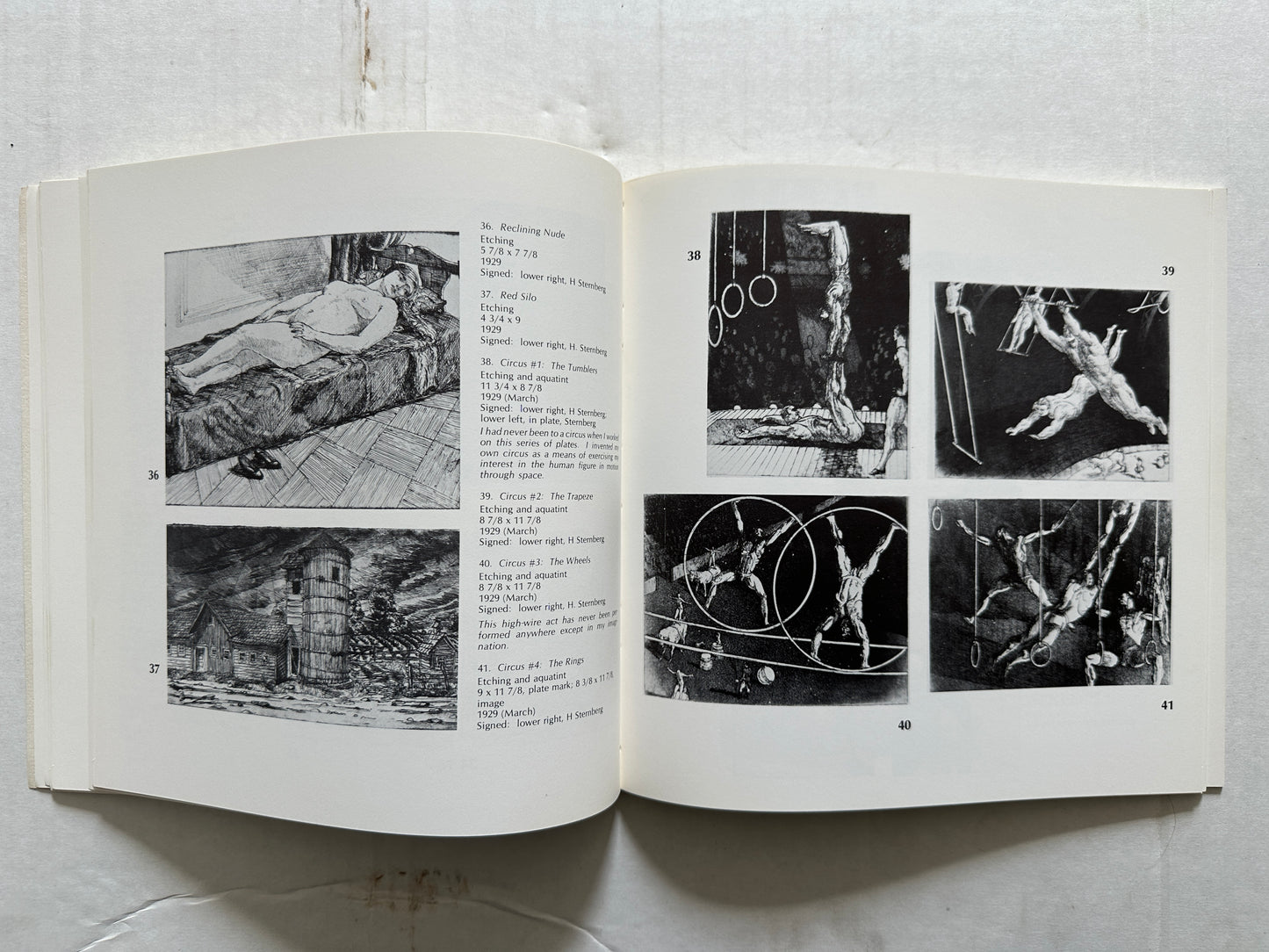 Harry Sternberg: A Catalog Raisonne of His Graphic Work by James C. Moore