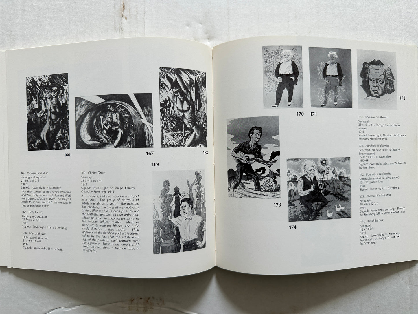 Harry Sternberg: A Catalog Raisonne of His Graphic Work by James C. Moore