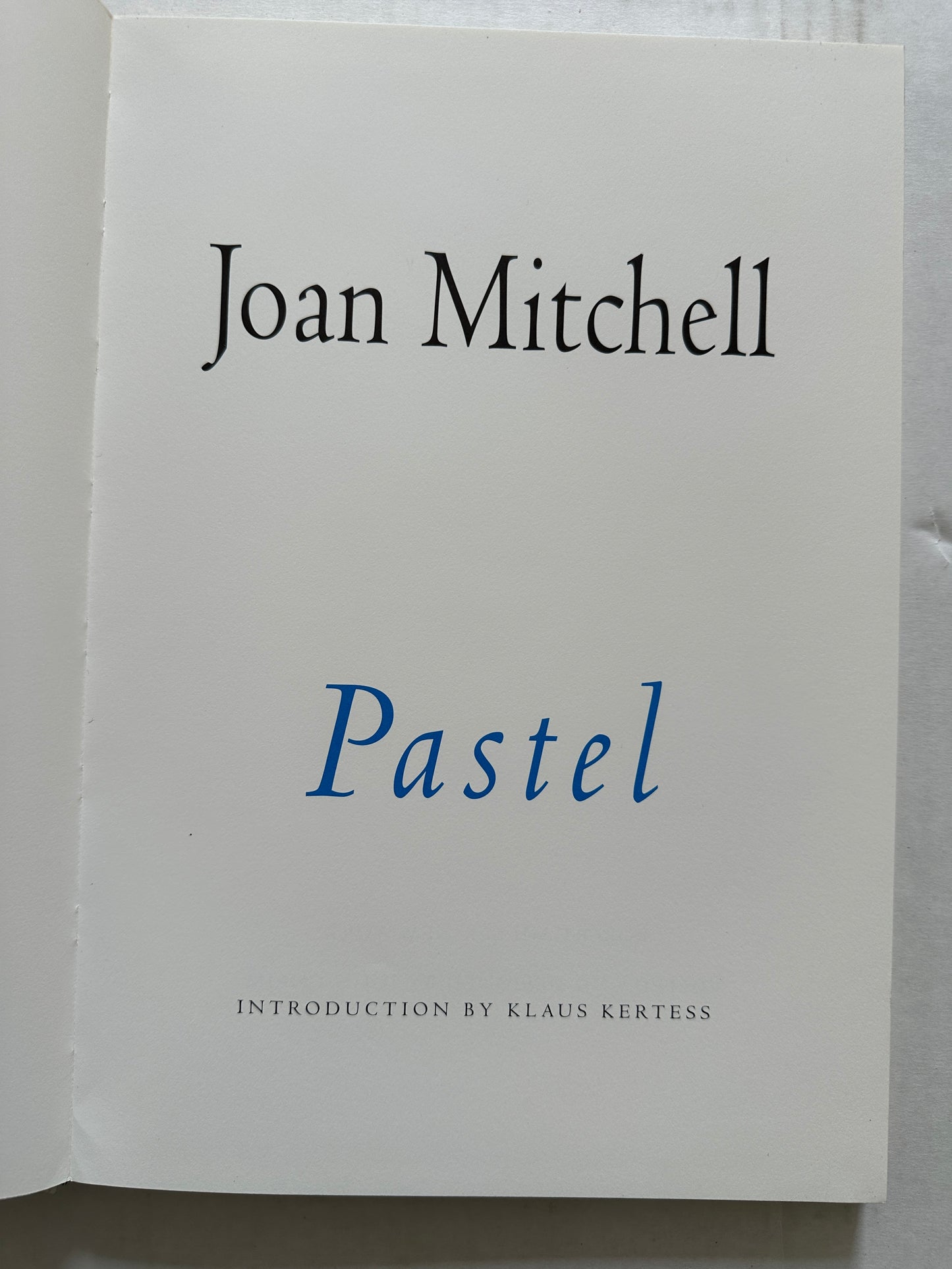 Joan Mitchell Pastel (Hardcover)