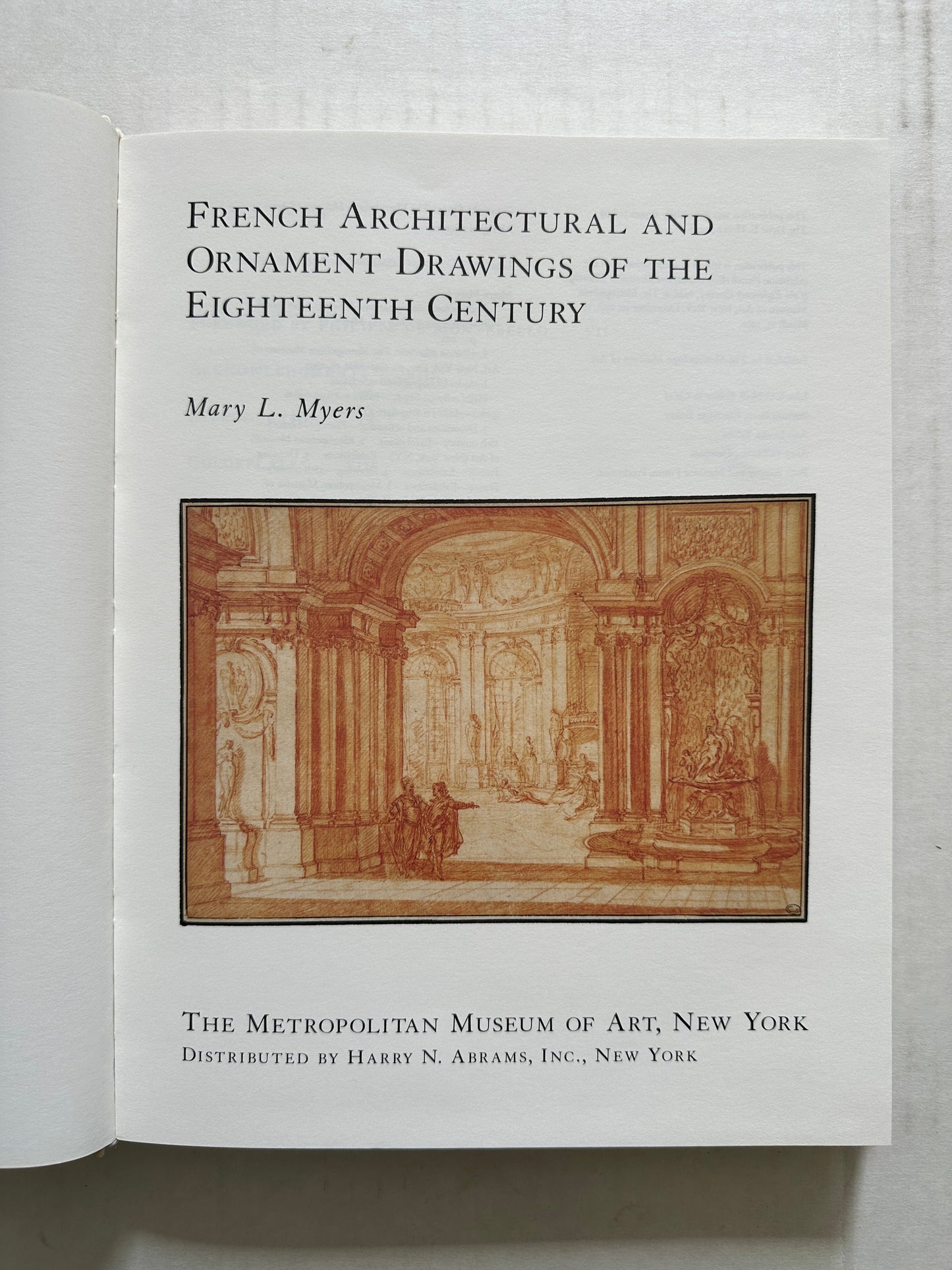 French Architectural and Ornament Drawings of the Eighteenth Century