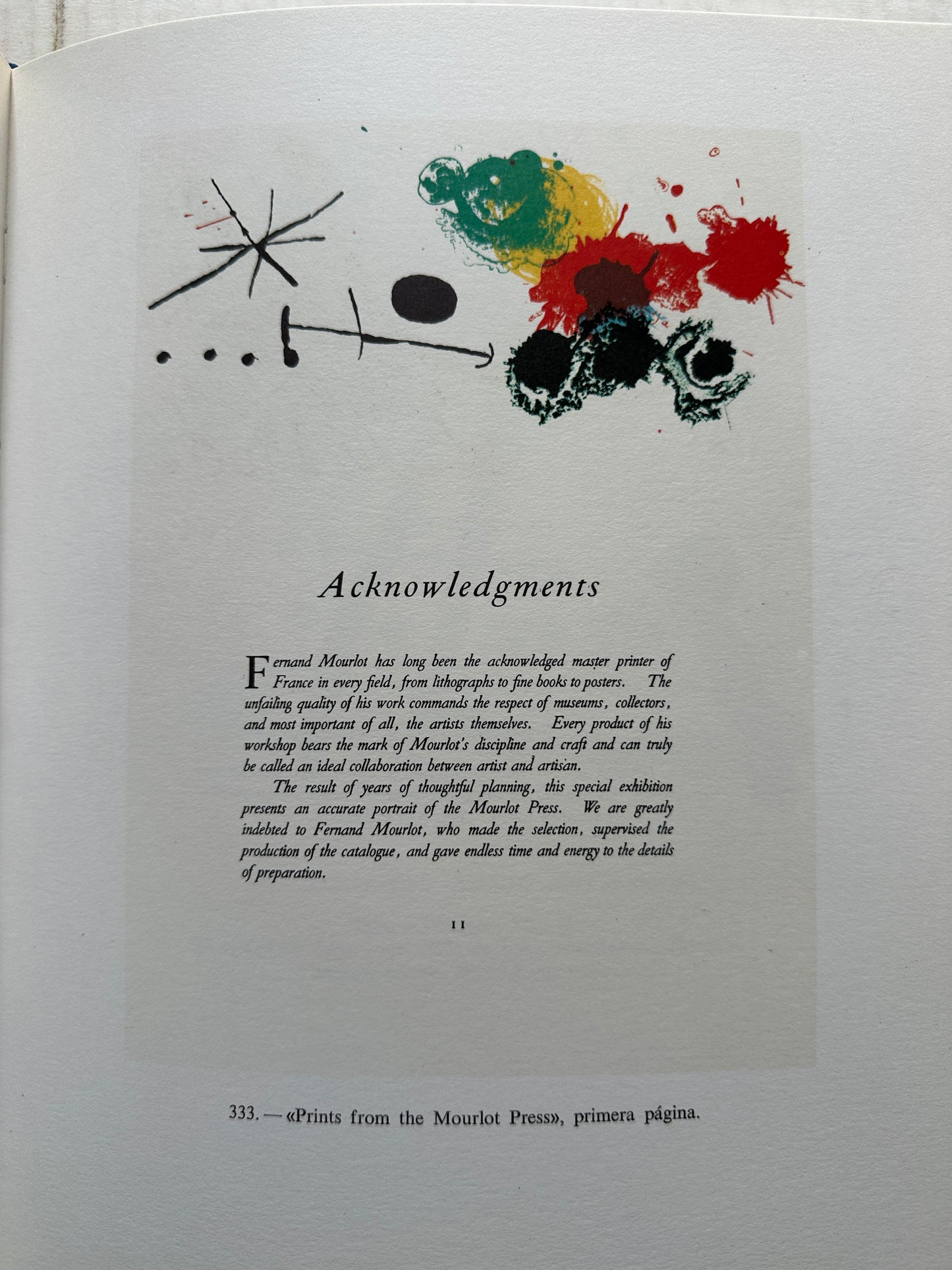 Joan Miró Litografo III: 1964-1969