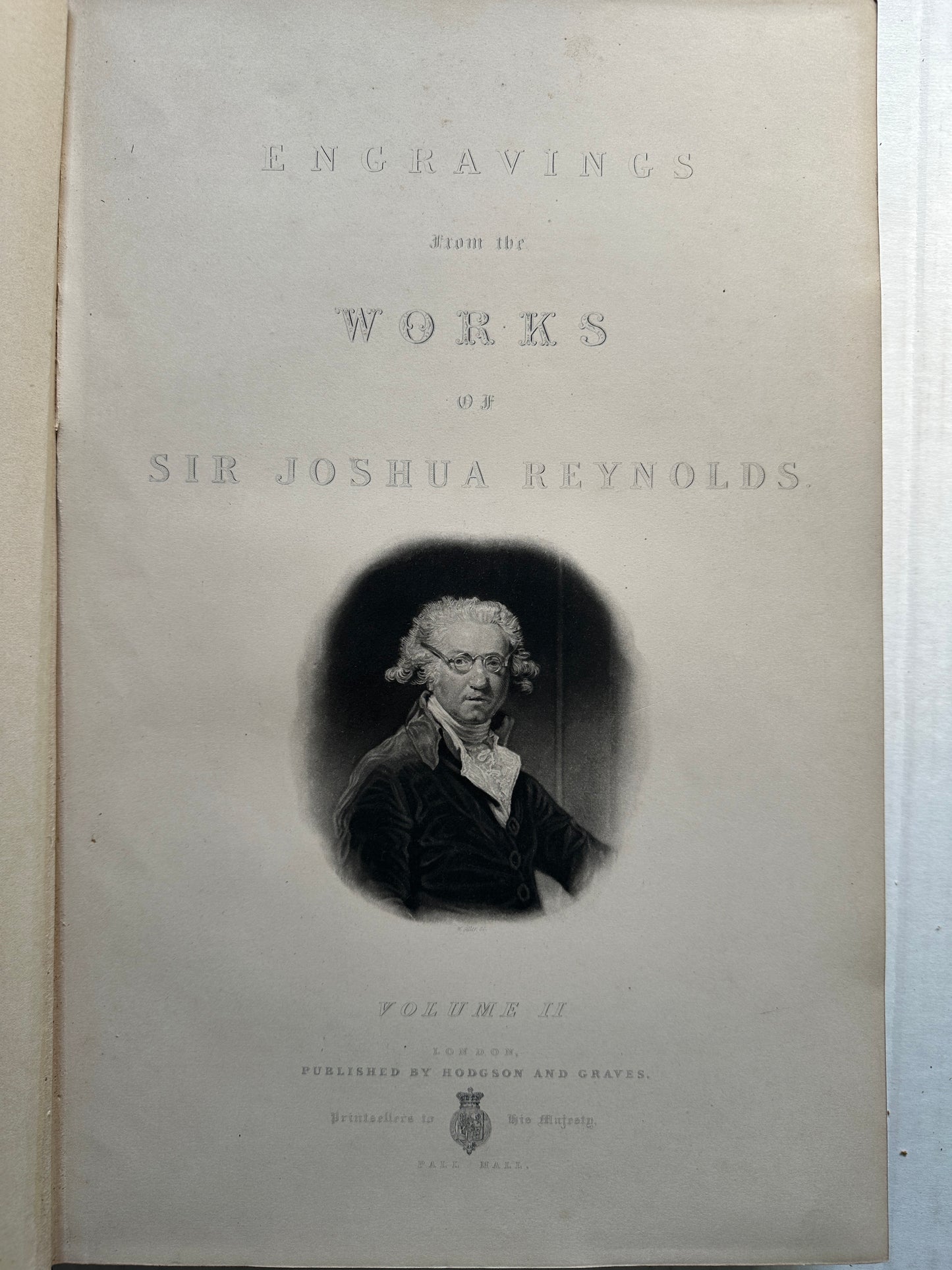 Engravings From the Works of Sir Joshua Reynolds Volume II