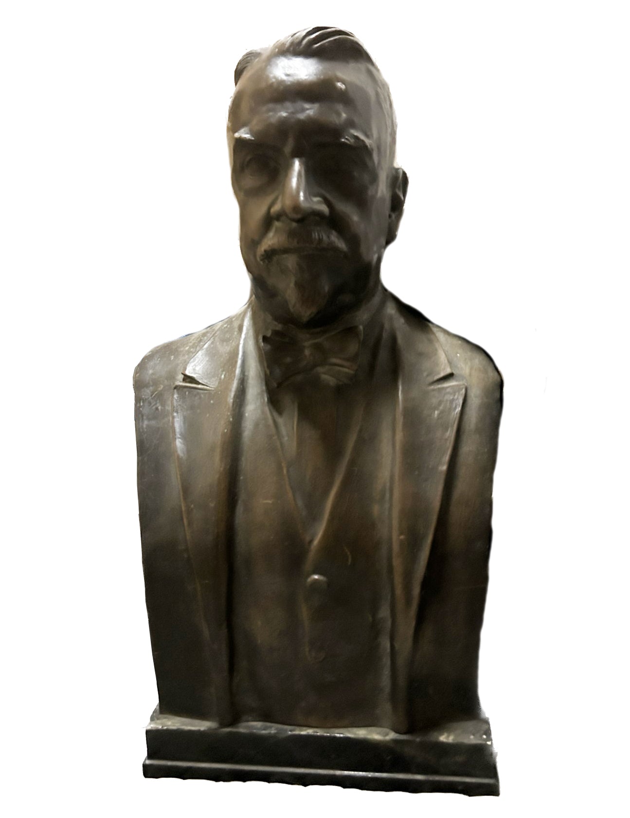 Bronze Bust of Charles Lee Patton by Elie Nadelman