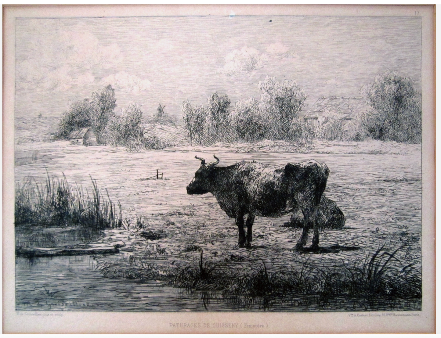 Marcelin De Groiseilliez / Drypoint