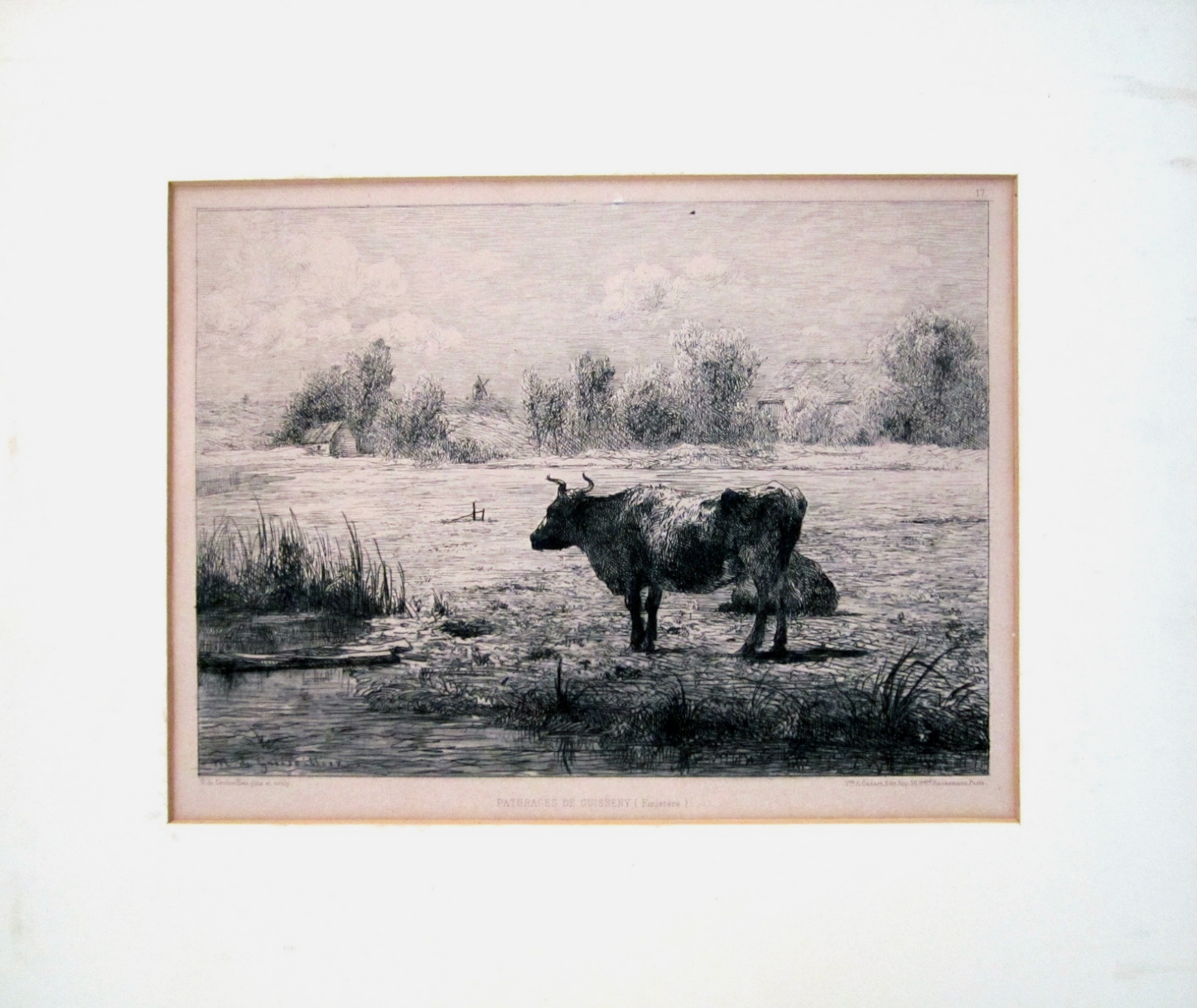 Marcelin De Groiseilliez / Drypoint