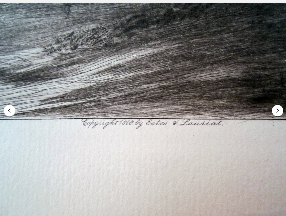 "Revery", 1888. Drypoint by William John Harper