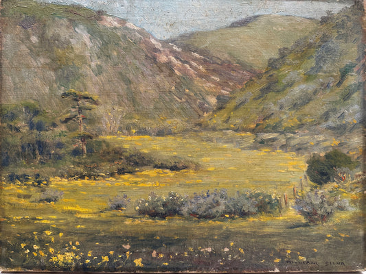 William Silva Oil on Canvas: Landscape