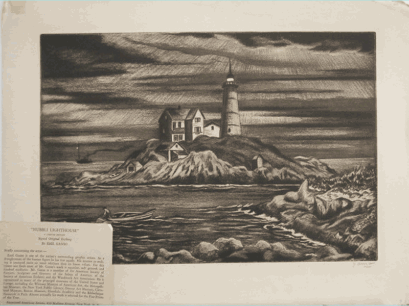 "Nubbli Lighthouse" by Emil Ganso