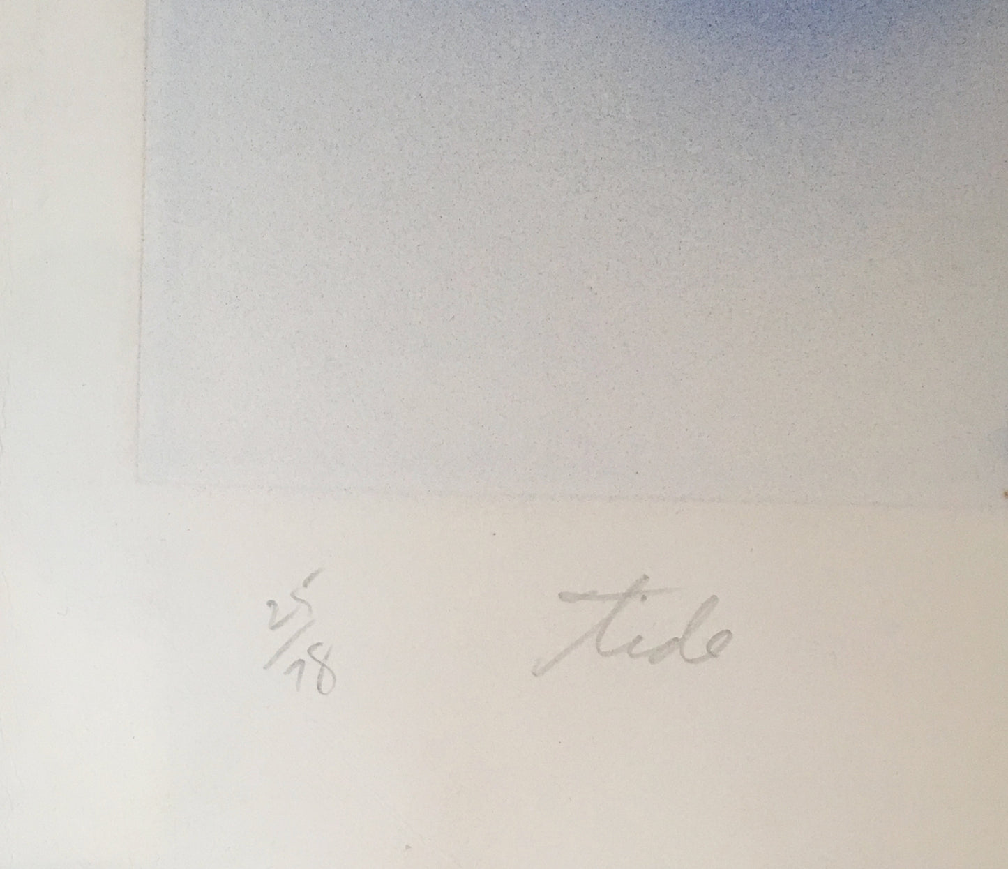 James Rosenquist Etching: "Tide" 25/78