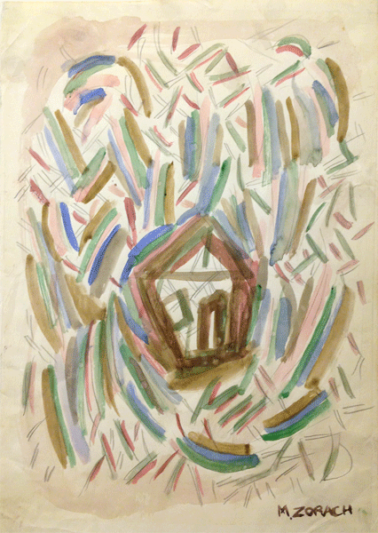 "House" by Marguerite Zorach