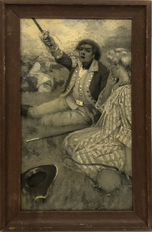 Howard Pyle Oil Painting: 19th century French Revolution (3)