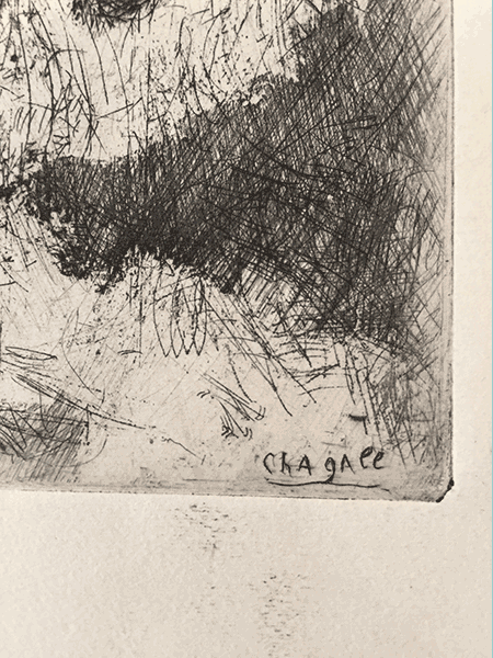 "Les deux taureaux et une grenouille" by Marc Chagall