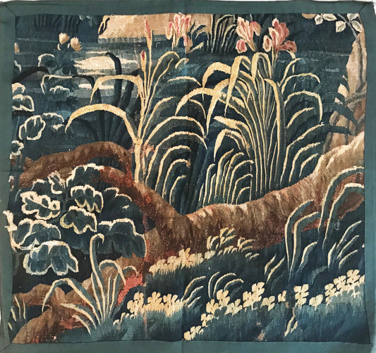 Small 17th Century Verdure Tapestry