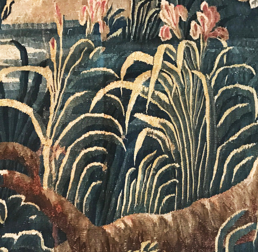 Small 17th Century Verdure Tapestry
