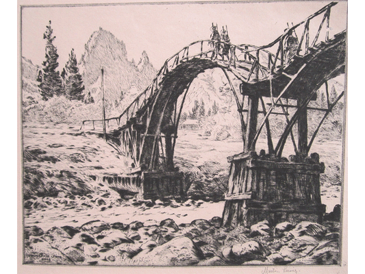 "Bridge Near Nikko" by Martin Lewis