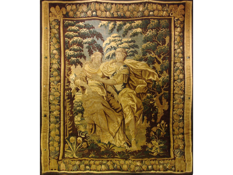17th Century Brussels Tapestry with Allegorical Scene