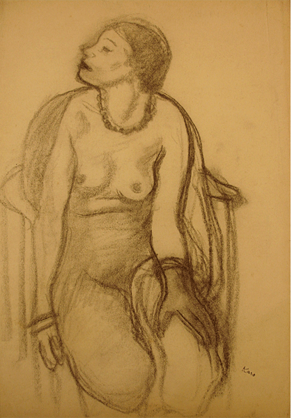"Female Figure Study" by Georges Kars